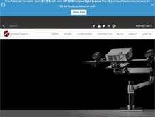 Tablet Screenshot of growshapes.com